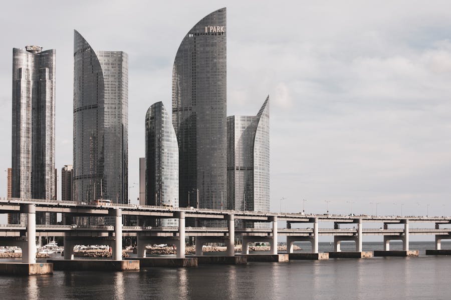 韩国城市出行实景照片