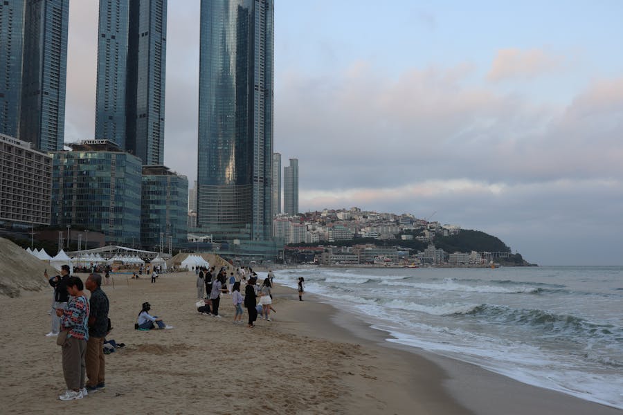 韩国旅行街景实拍